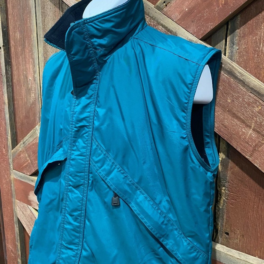 Vintage WearGuard Insulated Tear Resistant Style 1926 Vest Mens Large Teal Green - Picture 4 of 12